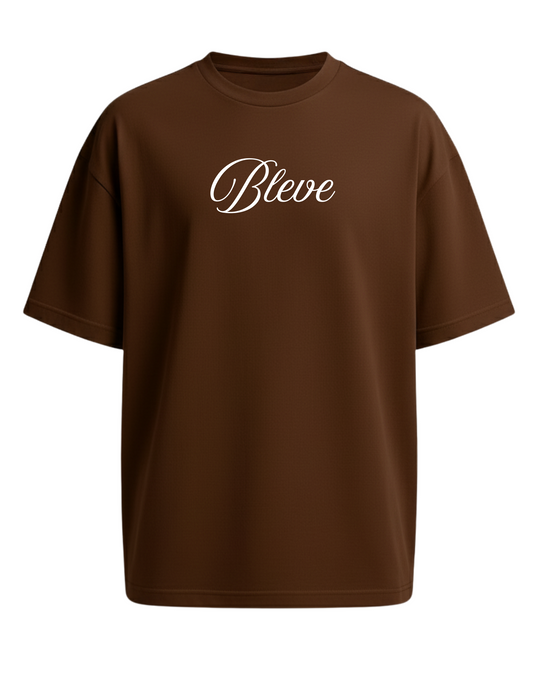 Unisex Oversized Phoenix Chocolate Brown T-Shirt