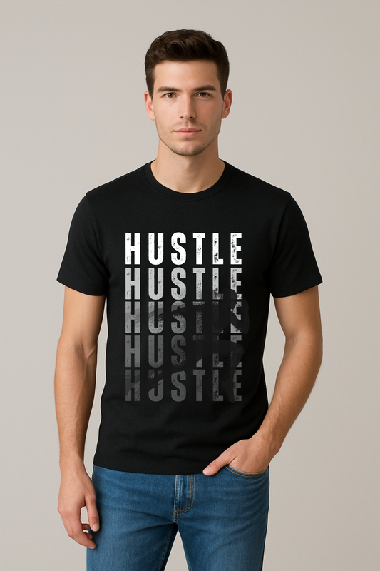 Hustle Unisex Regular Fit T-Shirt